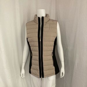 NWT Calvin Klein black and nude vest